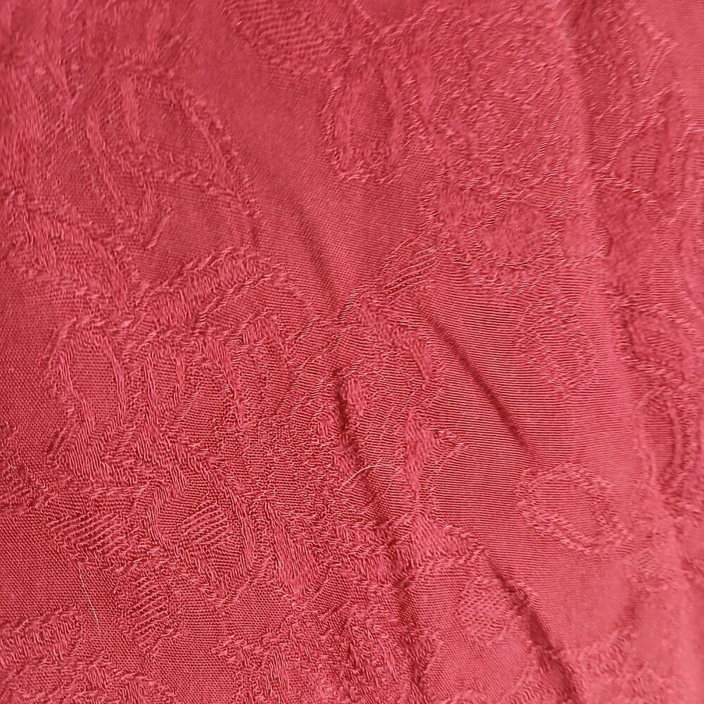 Maurices Maroon Babydoll Top size 3X - Picture 4 of 7